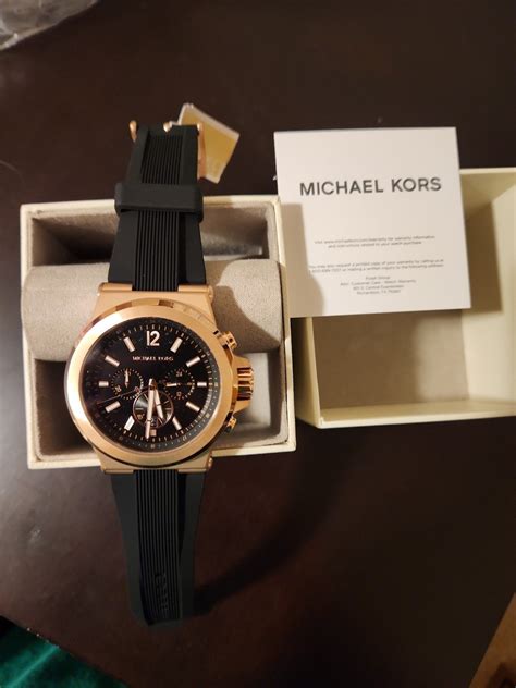 michael kors watch chronograph instructions